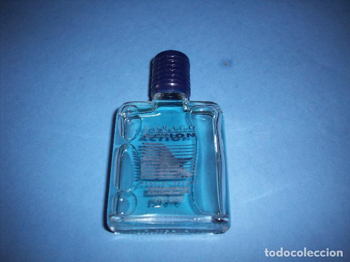 Miniaturas de perfumes antiguos: vorago action after shave 10ml - Foto 2