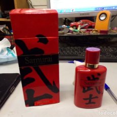 Miniaturas de perfumes antiguos: ANTIGUO ESTUCHE COLONIA PERFUME FOR MEN SAMURAI MARGARET ASTOR POR ESTRENAR RESTO TIENDA VINTAGE. Lote 371187746