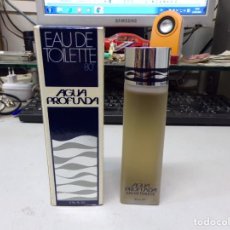 Miniaturas de perfumes antiguos: EAU DE TOILETTE AGUA PROFUNDA DE PARERA - 90 ML. Lote 360253645