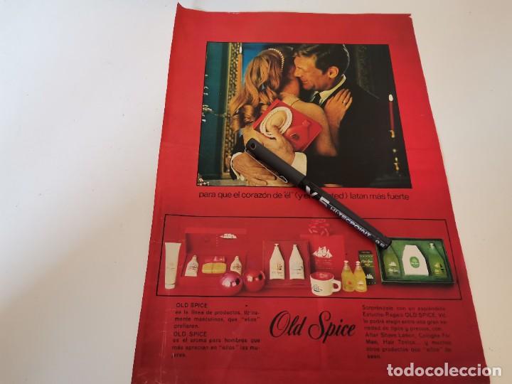 Miniaturas de perfumes antigos: COLONIA PERFUME PARA HOMBRE OLD SPICE ANUNCIO PUBLICIDAD REVISTA 1967
