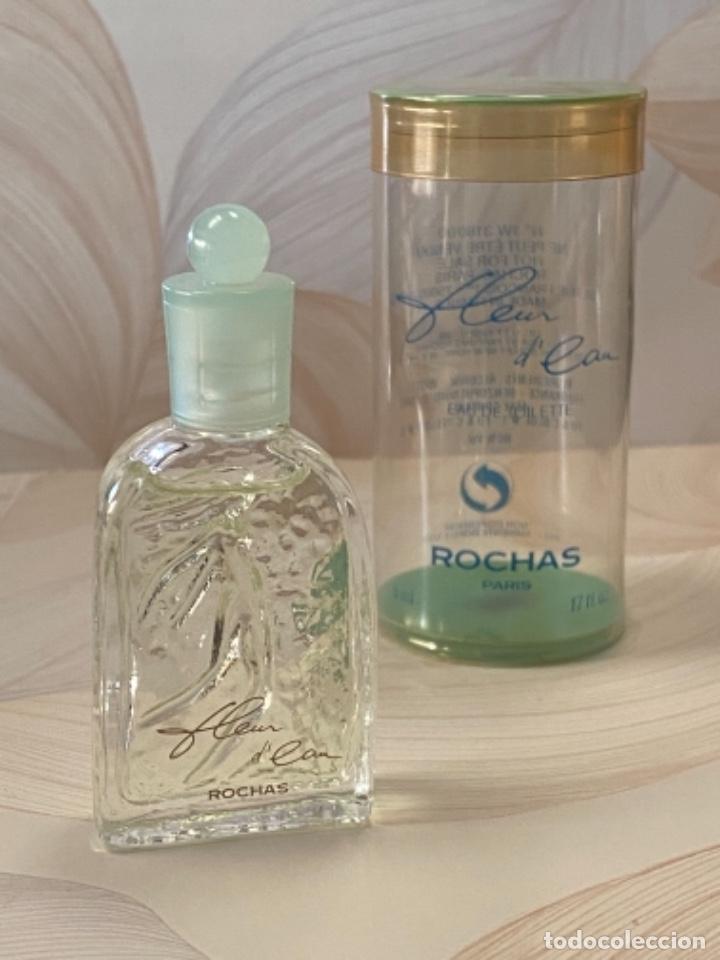 Miniaturas de perfumes antigos: Miniatura perfume FLEUR D&rsquo; EAU de ROCHAS vintage