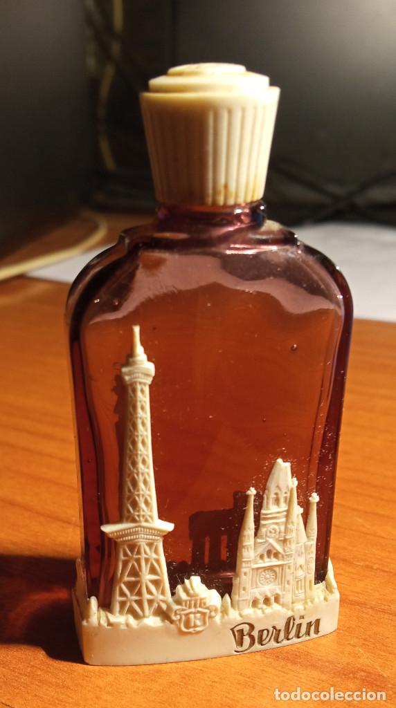Miniaturas de perfumes antigos: Berlin J Leiner Made in Germany,botella de perfume