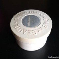 Miniaturas de perfumes antiguos: ANTIGUO BOTE DE CREMA GUERLAIN - OPALINA - FRASCO CRÉME DE BEAUTÉ. Lote 260334240