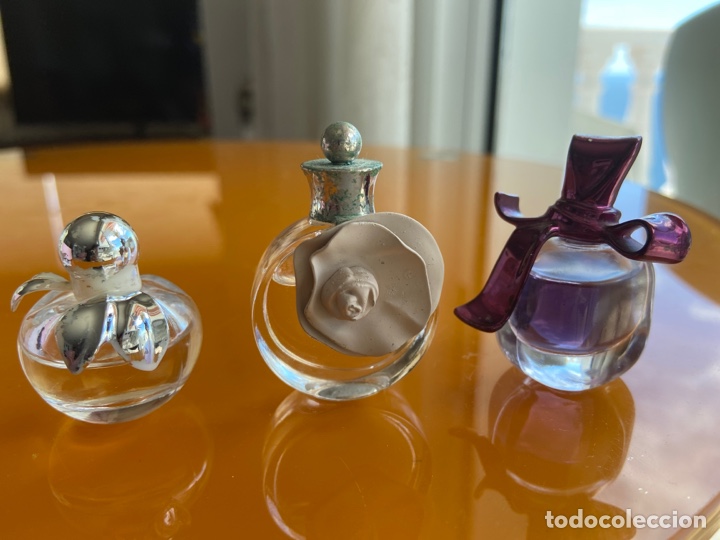 Miniaturas de perfumes antiguos: Tres mini perfumes - Foto 2