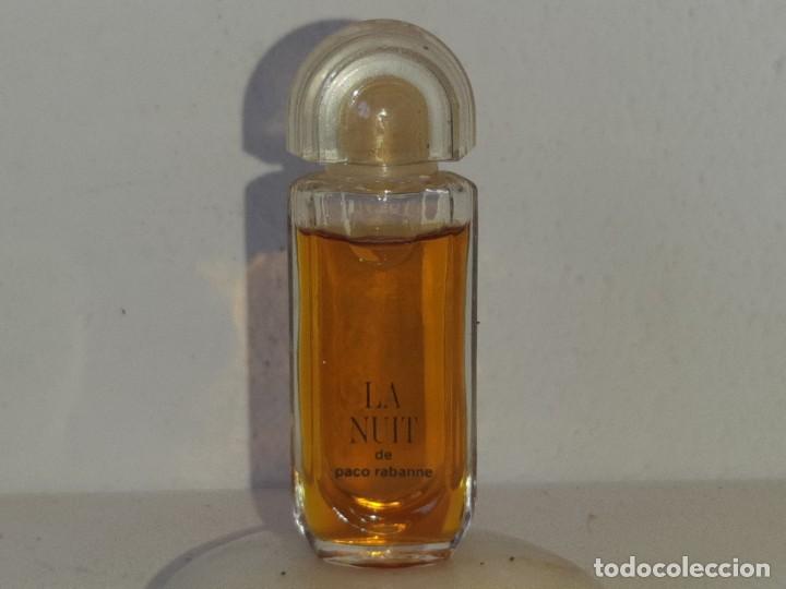 Miniaturas de perfumes antiguos: ANTIGUA MINIATURA DE PERFUME LA NUIT DE PACO RABANNE 7 ML DESCATALOGADA A&Ntilde;OS 90