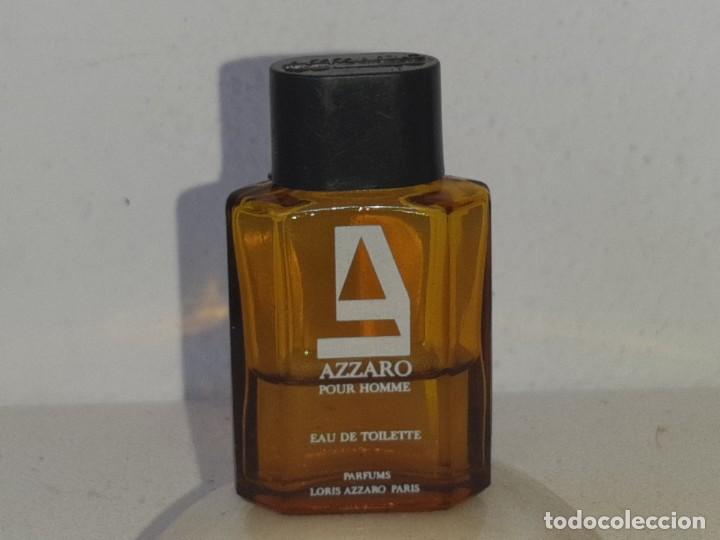 Miniaturas de perfumes antiguos: ANTIGUA MINIATURA DE PERFUME AZZARO HOMME LORIS AZZARO 5 ML DESCATALOGADA A&Ntilde;OS 90