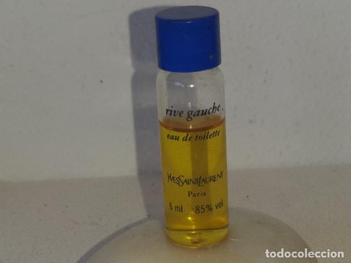 Miniaturas de perfumes antiguos: ANTIGUA MINIATURA DE PERFUME RIVE GAUCHE YVESSAINTLAURENT 6 ML DESCATALOGADA A&Ntilde;OS 90