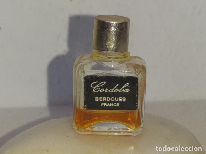 Miniaturas de perfumes antiguos: ANTIGUA MINIATURA DE PERFUME CORDOBA BERDOUES FRANCE 7 ML DESCATALOGADA A&Ntilde;OS 50