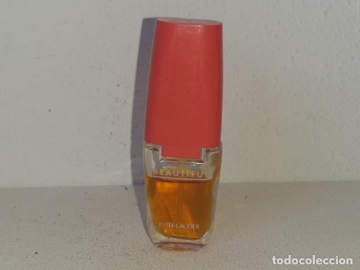 Miniature di profumi antiche: ANTIGUA MINIATURA DE PERFUME BEAUTIFUL ESTEE LAUDER SPRAY 7 ML DESCATALOGADA A&Ntilde;OS 90