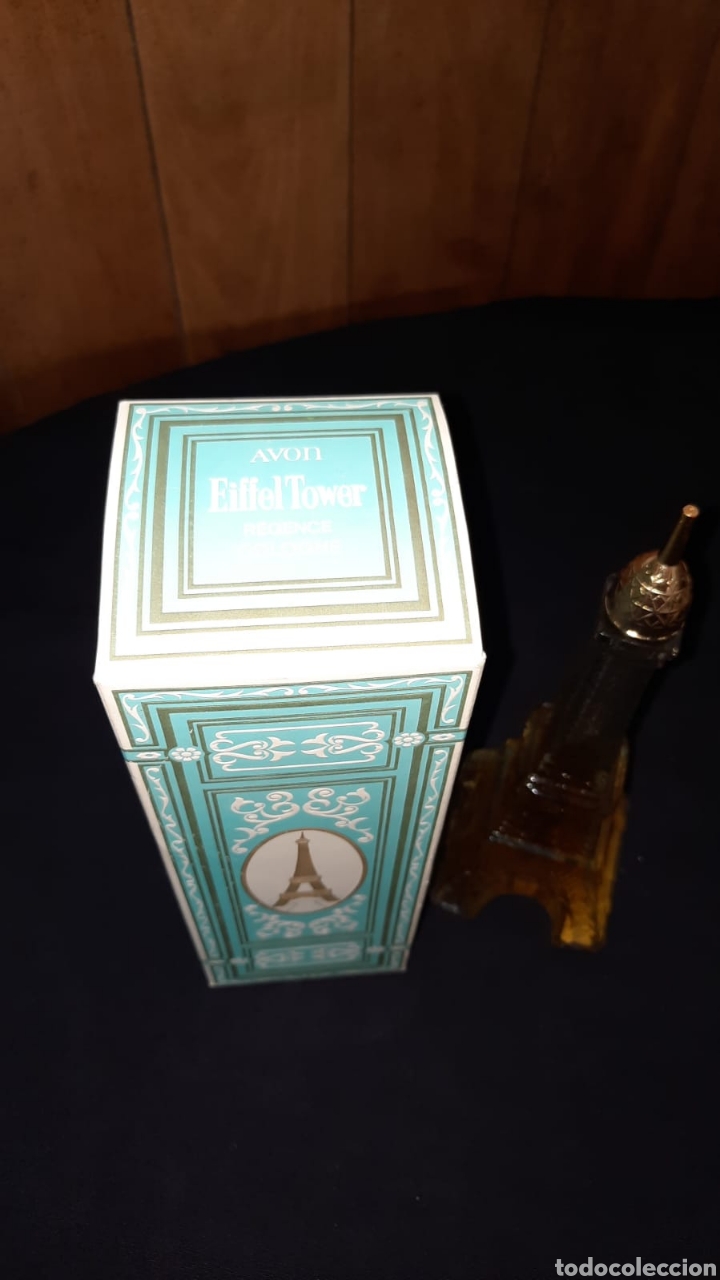 Miniaturas de perfumes antiguos: Colonia avon eiffel tower - Foto 4
