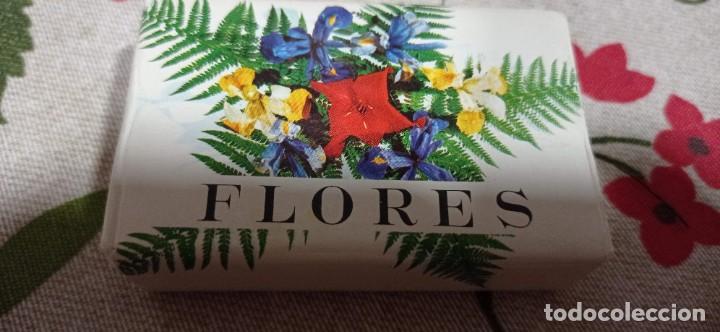 &Eacute;chantillons de parfums anciens: ANTIGUA PASTILLA NUEVA DE JABON DE TOCADOR FLORES DE CABRERIZO - ARIZA