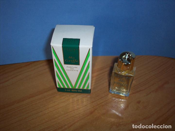 Miniaturas de perfumes antiguos: perfume ma griffe 5ml con caja - Foto 2