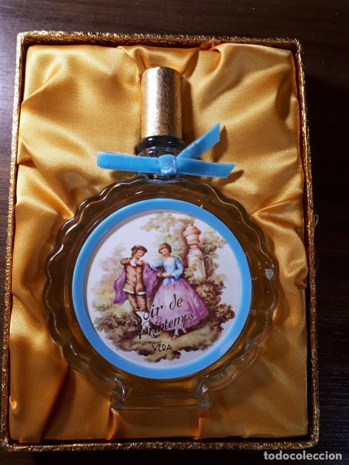 Miniaturas de perfumes antiguos: Perfume Soir de Printemps. - Foto 5
