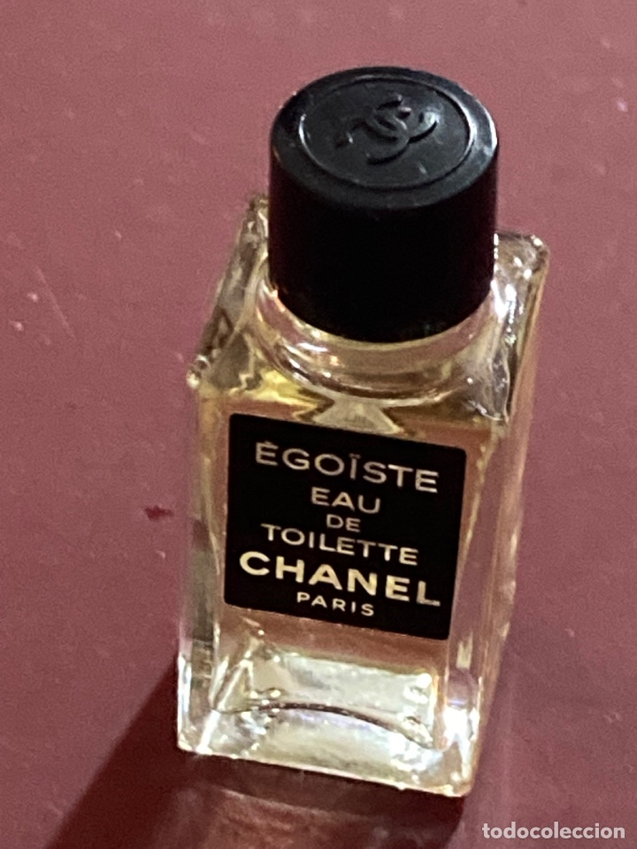 Miniaturas de perfumes antiguos: Botella Eau de Toilette Egoiste de Chanel