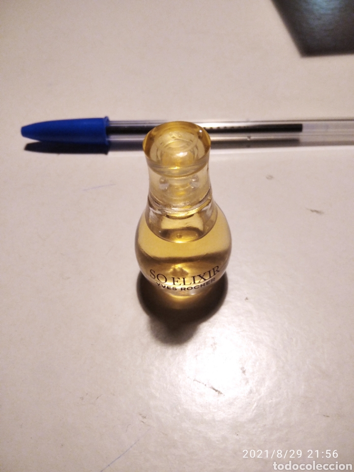 Miniaturas de perfumes antiguos: Peque&ntilde;o frasco SO ELIXIR Yves Rocher - Foto 1