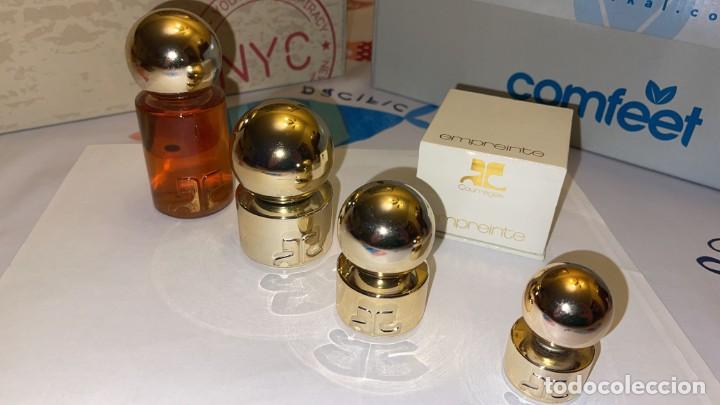 Miniaturas de perfumes antiguos: LOTE DE 5 FRASCOS DE PERFUME AC COURRÉGES PARIS EAU DE TOILETTE PIEZA COLECCIONISMO DESCATALOGADOS - Foto 1 - 285207573