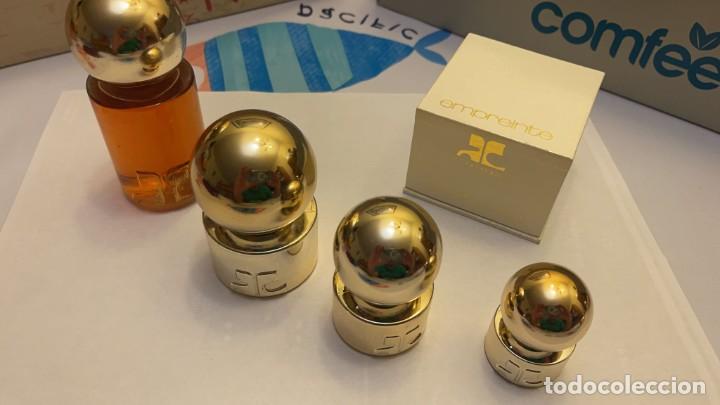 Miniaturas de perfumes antiguos: LOTE DE 5 FRASCOS DE PERFUME AC COURRÉGES PARIS EAU DE TOILETTE PIEZA COLECCIONISMO DESCATALOGADOS - Foto 9 - 285207573
