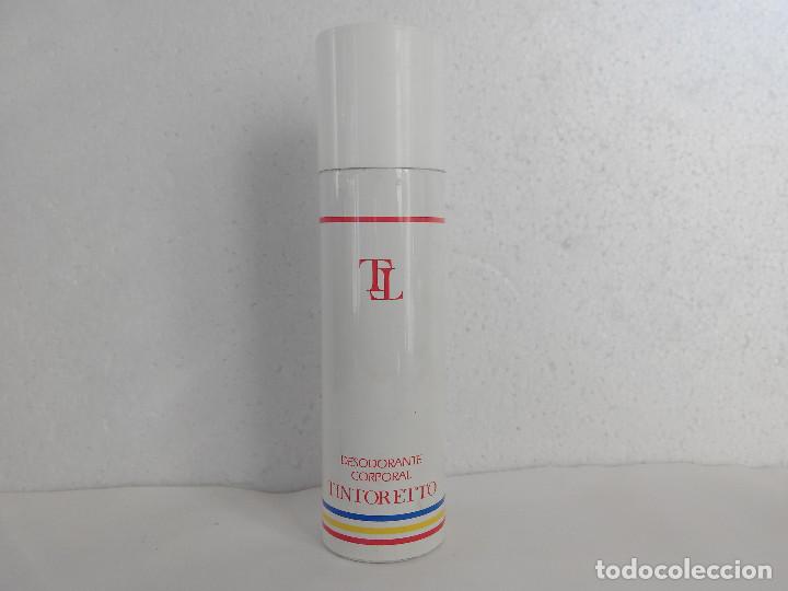 Miniaturas de perfumes antigos: DESODORANTE SPRAY TINTORETTO 150 ML - LLENO SIN USAR