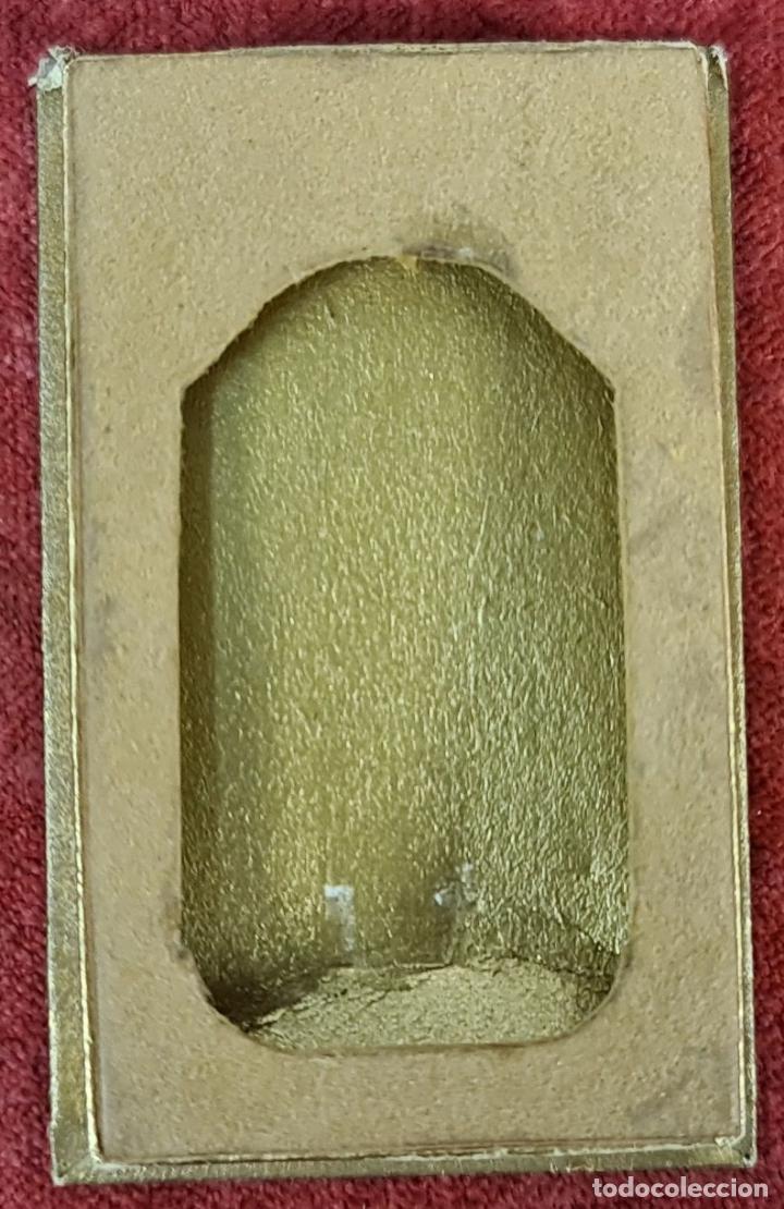 Miniaturas de perfumes antiguos: EMBRUJO DE SEVILLA. PERFUME PARA SEÑORA. MYRURGIA. CAJA ORIGINAL. ESPAÑA. 1933. - Foto 8 - 292551033