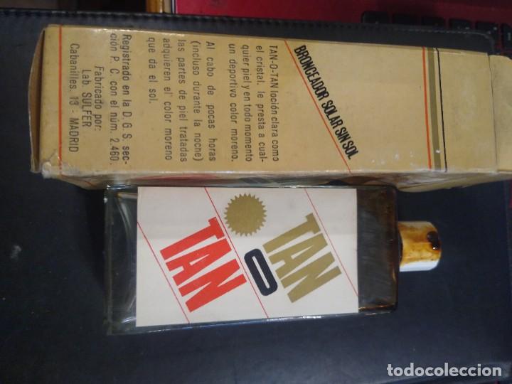 Miniaturas de perfumes antiguos: Bronceador marca Tan Tan - Foto 2
