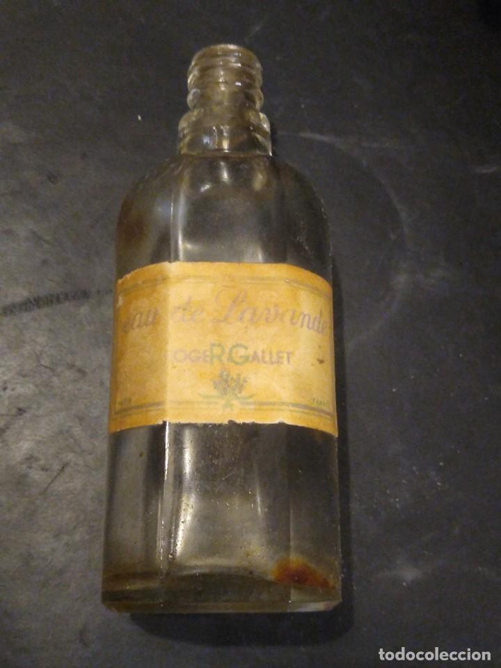 Miniaturas de perfumes antigos: FRASCO VAC&Iacute;O COLONIA LAVANDE ROYALE-ROGER GALLET PARIS