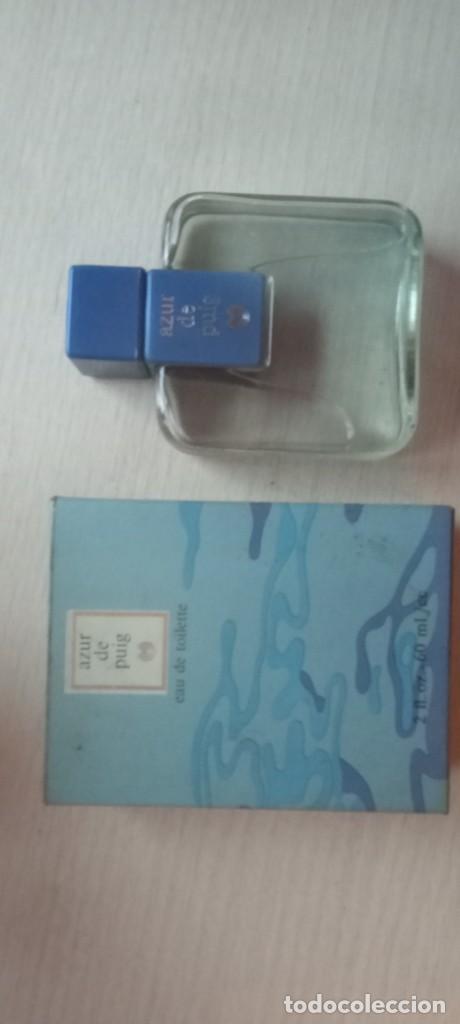 Miniaturas de perfumes antiguos: Colonia azul de puig - Foto 1