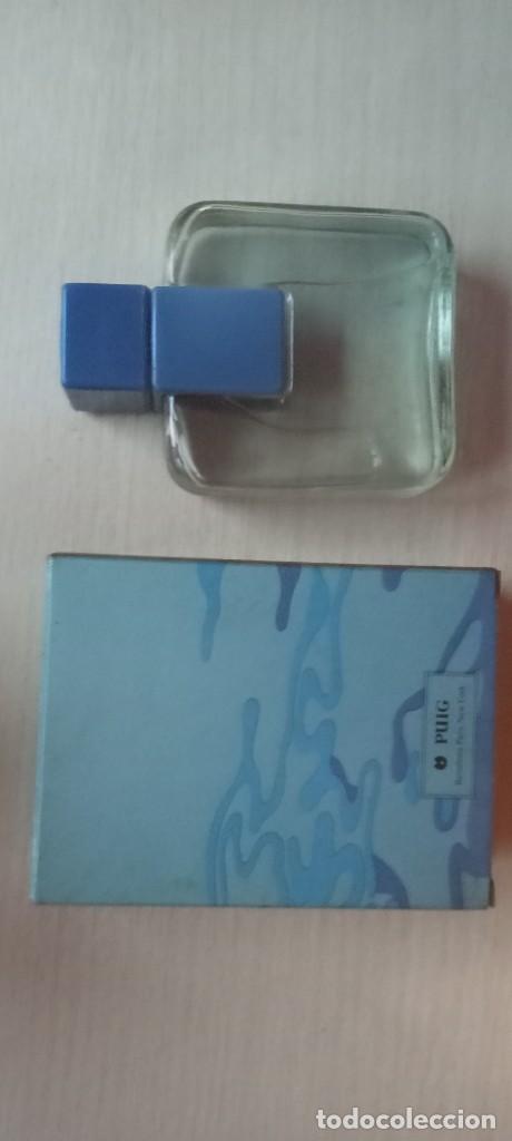 Miniaturas de perfumes antiguos: Colonia azul de puig - Foto 2