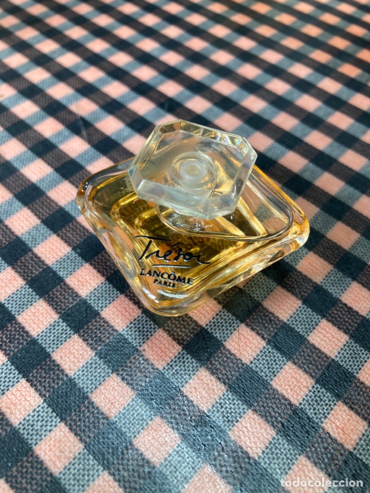 Miniaturas de perfumes antiguos: Botella miniatura Tr&eacute;sor de Lancome