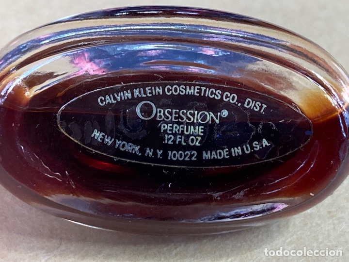 Miniaturas de perfumes antiguos: Miniatura Obsession de Calvin Klain - Foto 2