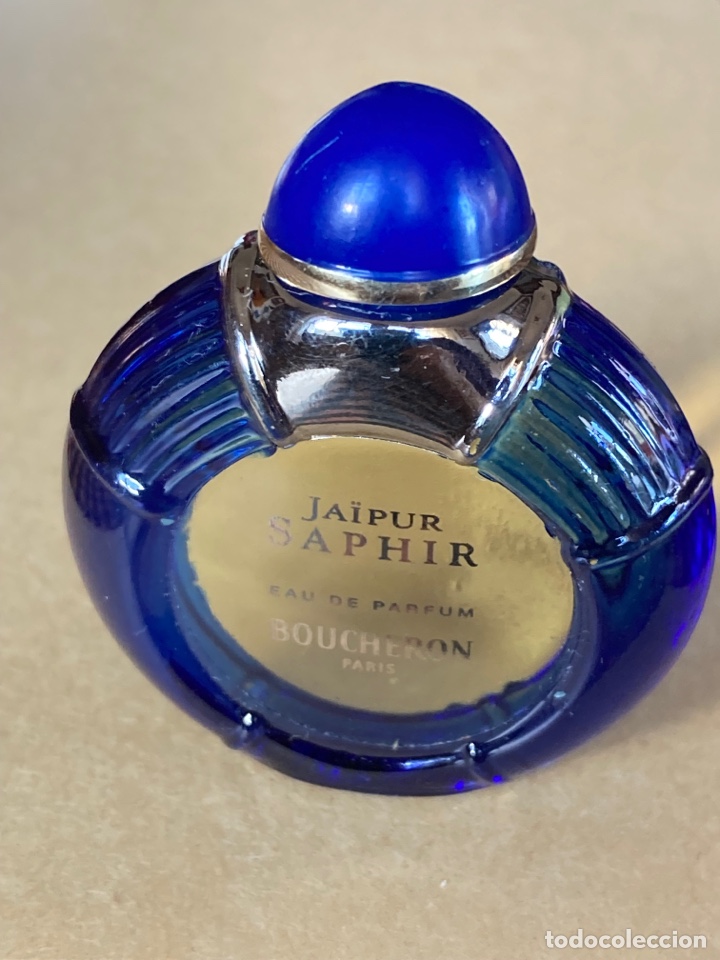 Miniaturas de perfumes antiguos: Miniatura Jaipur Saphir
