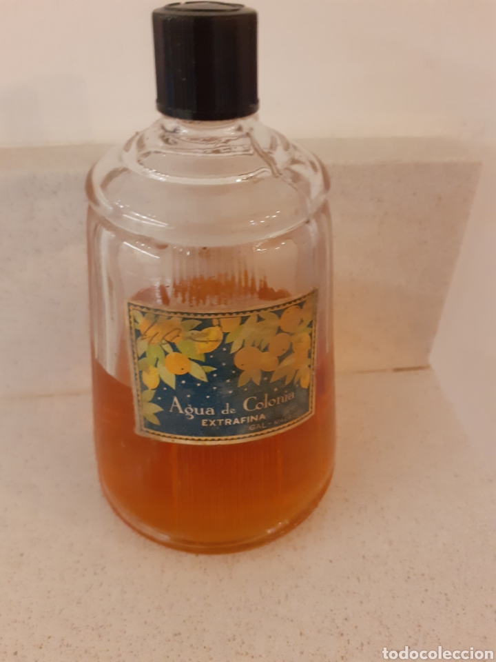Miniaturas de perfumes antigos: Frasco agua de colonia extrafina gal madrid
