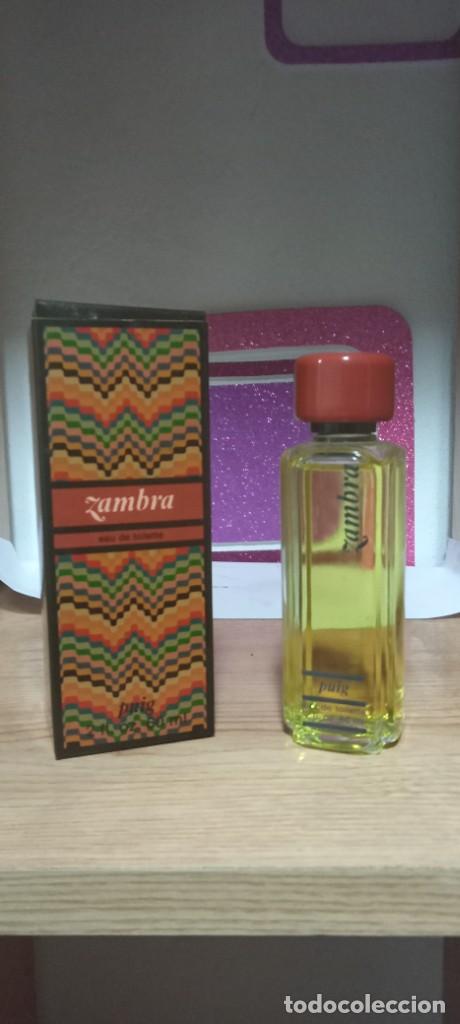 Miniaturas de perfumes antigos: Colonia zambra