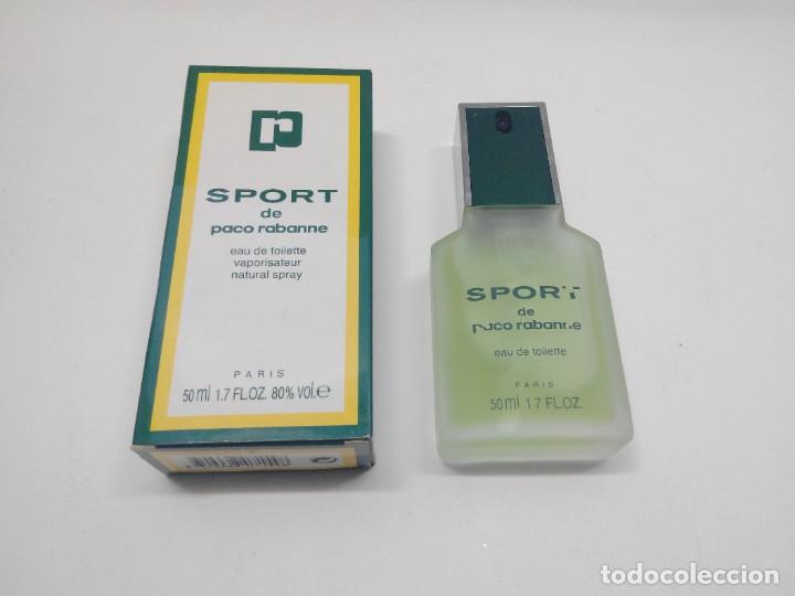 colonia sport paco rabanne colonia 50 ml vapo - Miniaturas perfumes antiguos y envases en todocoleccion - 202353181