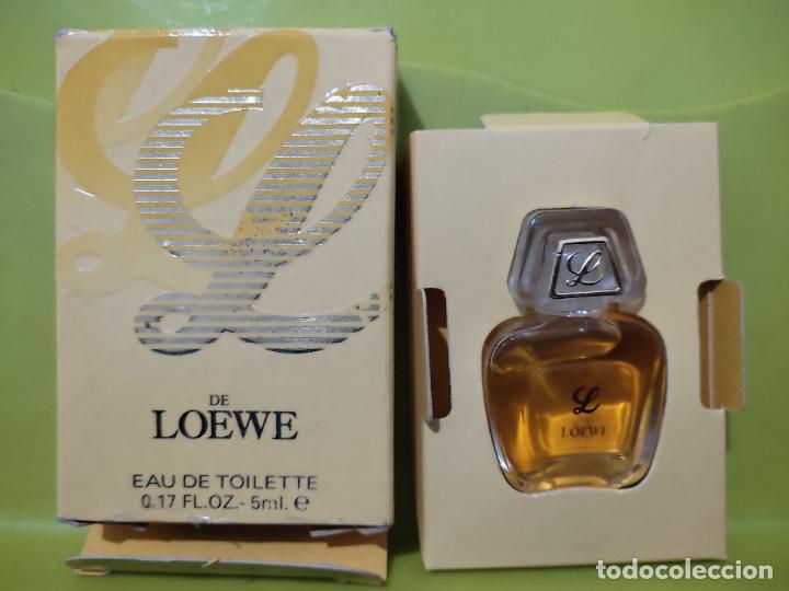 Miniaturas de perfumes antiguos: LOEWE 5 ML FRASCO CAJA MINIATURA VER FOTOS PERFUME EAU DE TOILETTE