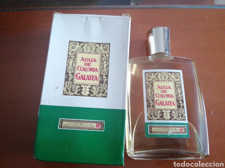 Miniaturas de perfumes antiguos: ANTIGUA COLONIA GALATEA, SIN USO, 125 CC, UNI&Oacute;N ALCOHOLERA ESPA&Ntilde;OLA