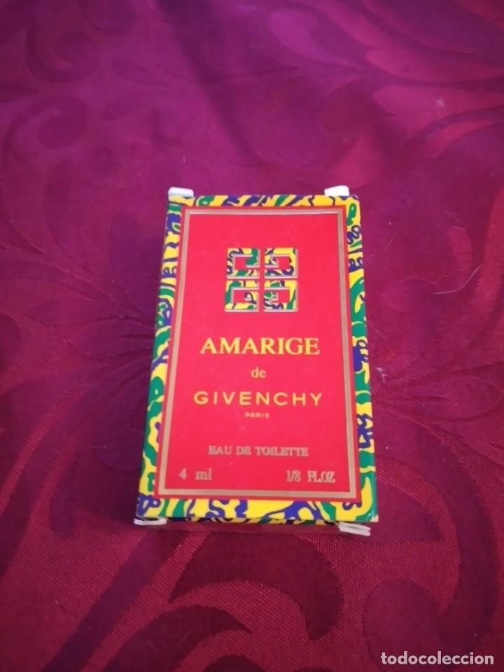 Miniaturas de perfumes antiguos: Amarige de givenchy paris 4 ml - Foto 1