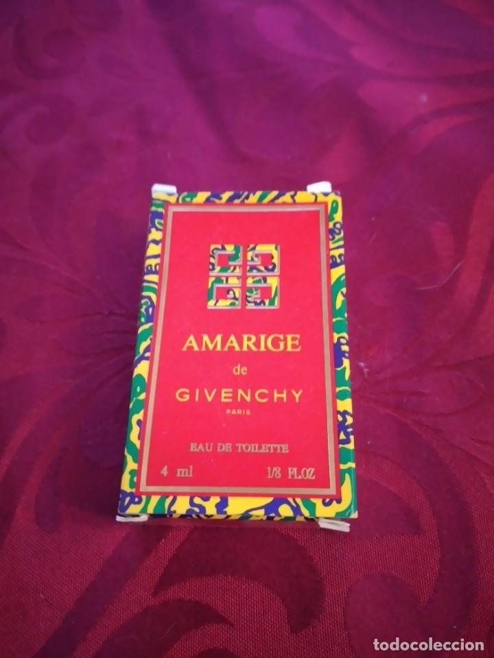 Miniaturas de perfumes antiguos: Amarige de givenchy paris 4 ml - Foto 2