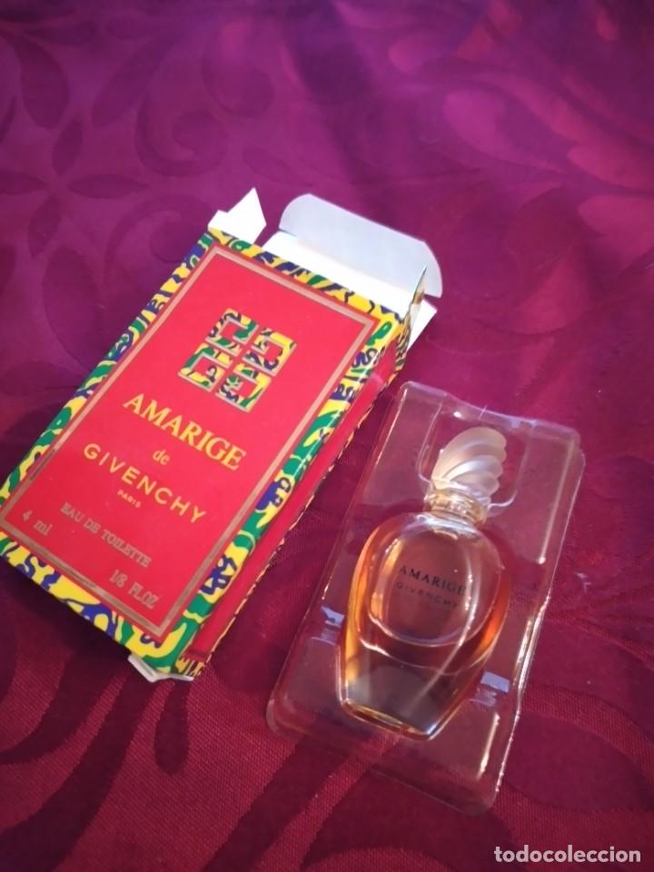 Miniaturas de perfumes antiguos: Amarige de givenchy paris 4 ml - Foto 3