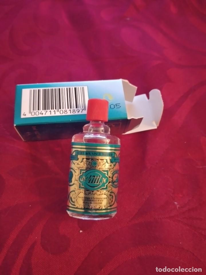 Miniaturas de perfumes antiguos: n&ordm; 4711 original eau de cologne , 8 ml, - Foto 3