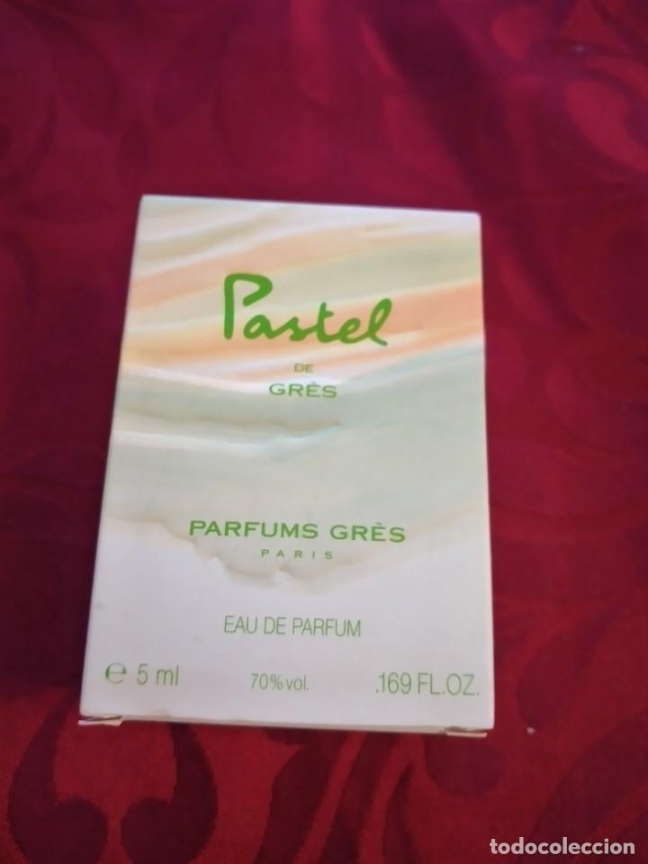 Miniaturas de perfumes antiguos: Pastel de gres paris , 5 ml, - Foto 2