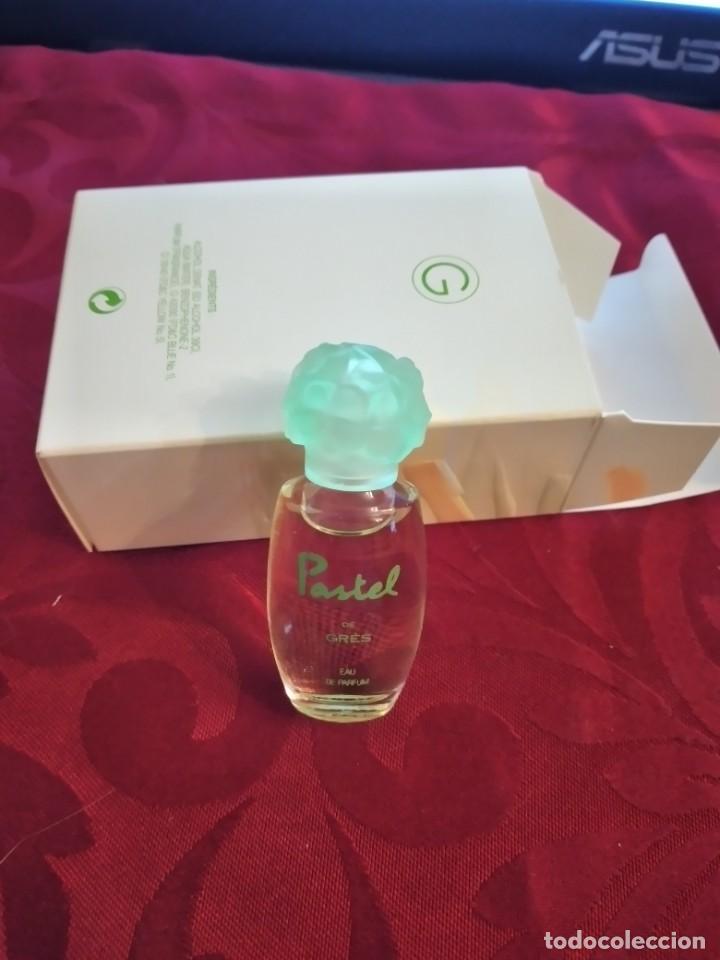Miniaturas de perfumes antiguos: Pastel de gres paris , 5 ml, - Foto 3
