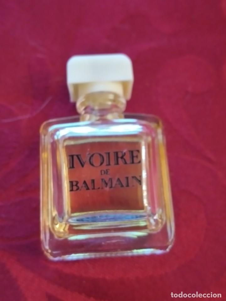 Miniaturas de perfumes antiguos: ivoire de balmain, 4 ml perfume - Foto 1