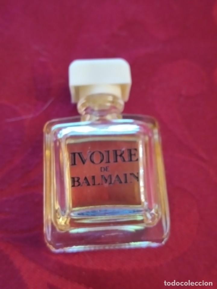Miniaturas de perfumes antiguos: ivoire de balmain, 4 ml perfume - Foto 2