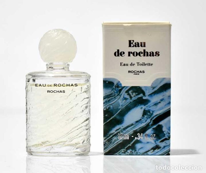 Miniaturas de perfumes antigos: Perfume miniatura Eau de Rochas de Rochas 10 ml