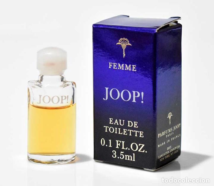 Miniaturas de perfumes antigos: Perfume miniatura Femme Joop! 3,5 ml