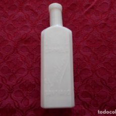 Miniaturas de perfumes antiguos: ANTIGUO FRASCO DE AGUA DE COLONIA LA CARMELA - LOPEZ CARO - SANTIAGO - LAS LETRAS ESTAN EN RELIEVE. Lote 311403703