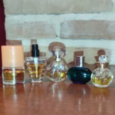 Miniaturas de perfumes antiguos: MINIATURA DE PERFUME PARIS,TRESOR,DOLCE VITA DE DIOR,LOS QUE SE VEN EN LAS FOTOS.