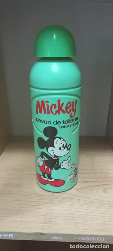 Miniaturas de perfumes antiguos: Mickey, jab&oacute;n de ba&ntilde;o - Foto 1