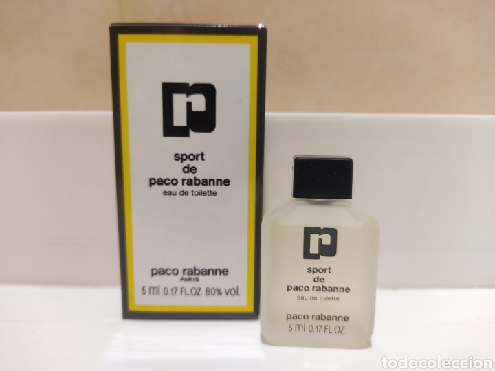 Miniaturas de perfumes antiguos: Miniatura perfume Paco Rabbane. - Foto 1