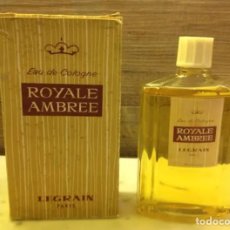 Miniaturas de perfumes antiguos: ANTIGUA COLONIA ROYALE AMBREE. PRECINTADA.. Lote 315012358